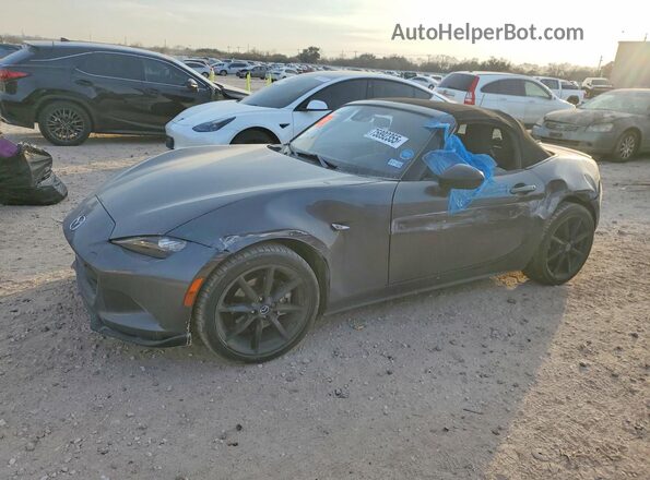 JM1NDAC79M0455606 2021 MAZDA MX-5 Угольный Передняя левая четверть