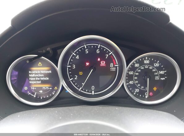 JM1NDAC7XS0653348 2025 MAZDA MX-5 MIATA Серый Вид задних сидений