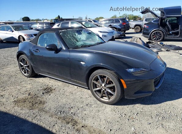 JM1NDAD71G0108290 2016 MAZDA MX-5 Черный Передняя правая четверть