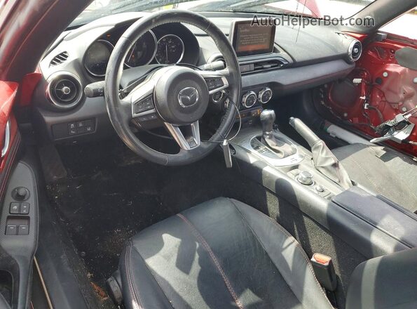 JM1NDAD71G0116440 2016 MAZDA MX-5 Красный Вид панели приборов