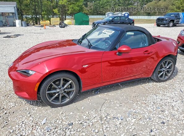 JM1NDAD71G0116440 2016 MAZDA MX-5 Красный Передняя левая четверть