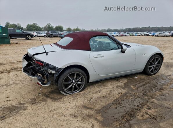 JM1NDAD72J0200676 2018 MAZDA MX-5 Белый Задняя правая четверть