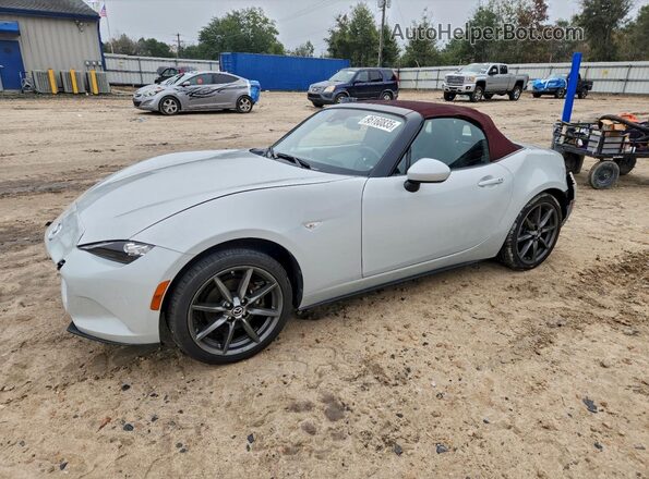 JM1NDAD72J0200676 2018 MAZDA MX-5 Белый Передняя левая четверть