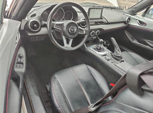 JM1NDAD72J0200676 2018 MAZDA MX-5 Белый Вид панели приборов