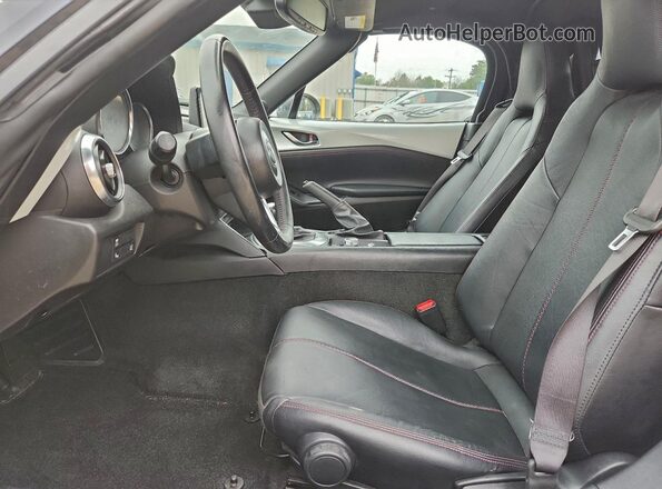 JM1NDAD72J0200676 2018 MAZDA MX-5 Белый Вид салона спереди