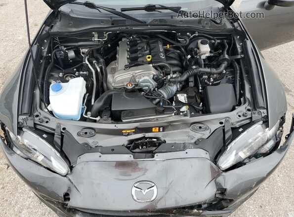 JM1NDAD72J0203206 2018 MAZDA MX-5 Угольный Вид задней части салона