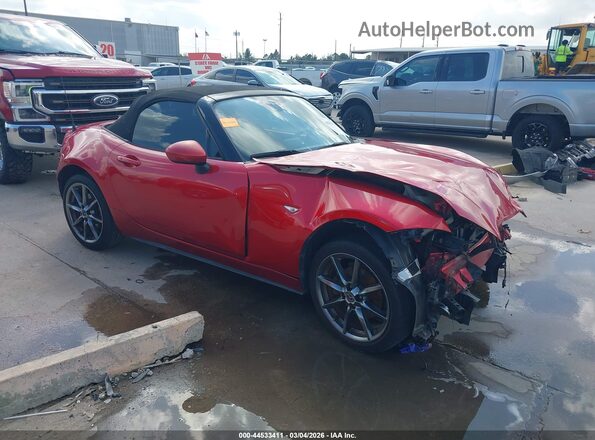 JM1NDAD73G0111949 2016 MAZDA MX-5 MIATA Красный Передняя правая четверть
