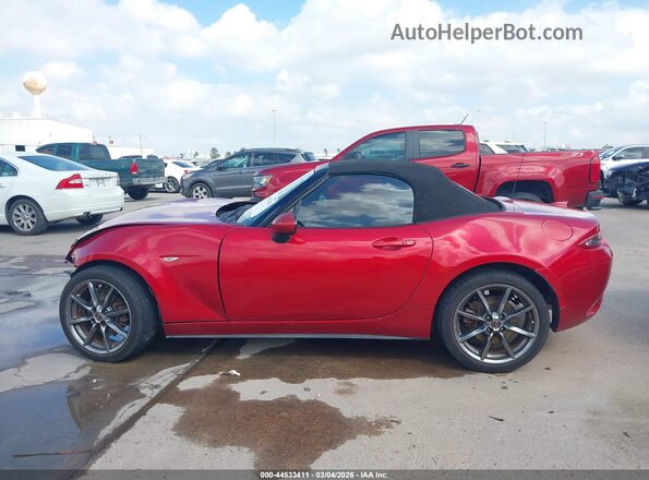 JM1NDAD73G0111949 2016 MAZDA MX-5 MIATA Красный Вид задней части салона