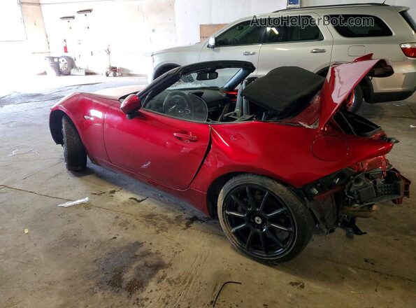JM1NDAD73M0451808 2021 MAZDA MX-5 Бордовый Задняя левая четверть