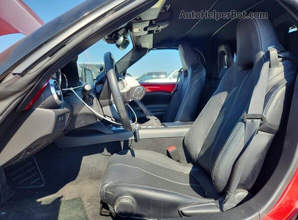 JM1NDAD73N0507988 2022 MAZDA MX-5 Красный Вид салона спереди