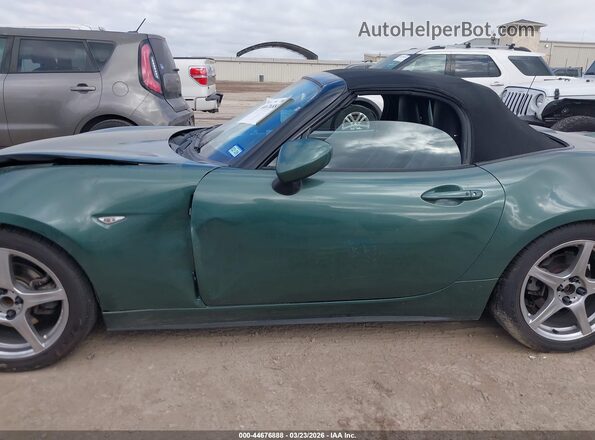 JM1NDAD78G0104253 2016 MAZDA MX-5 MIATA Green უკანა სალონის ხედი