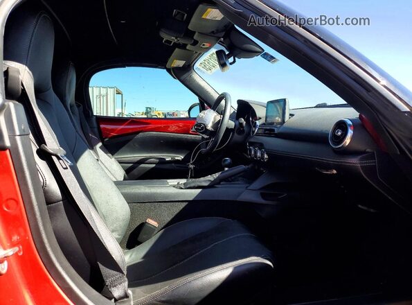 JM1NDAD78P0551939 2023 MAZDA MX-5 Красный Вид задних сидений