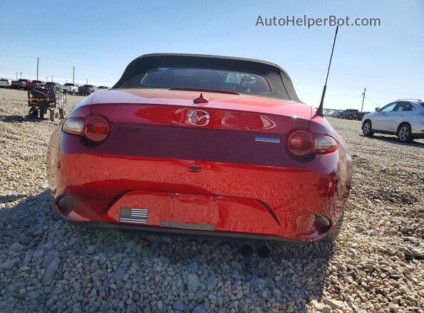 JM1NDAD78P0551939 2023 MAZDA MX-5 Красный Вид сзади