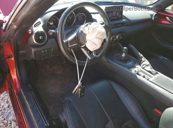 JM1NDAD78P0551939 2023 MAZDA MX-5 Красный Вид панели приборов