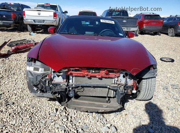 JM1NDAD78P0551939 2023 MAZDA MX-5 Красный Вид спереди