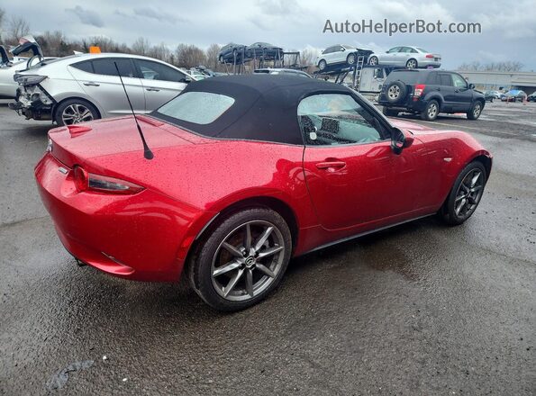 JM1NDAD79G0102057 2016 MAZDA MX-5 Красный Задняя правая четверть