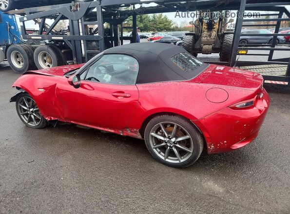 JM1NDAD79G0102057 2016 MAZDA MX-5 Красный Задняя левая четверть