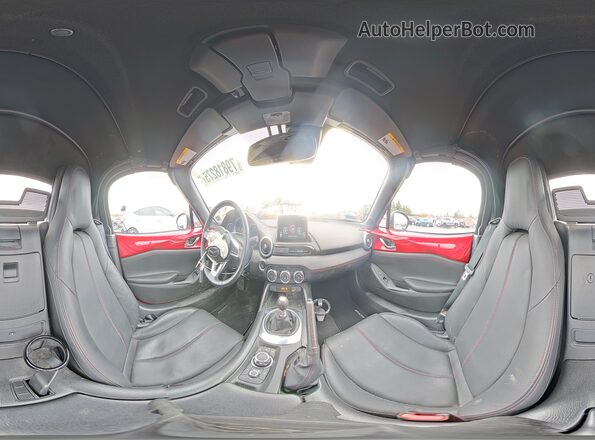JM1NDAD79G0102057 2016 MAZDA MX-5 Красный Панорамный вид салона 360°