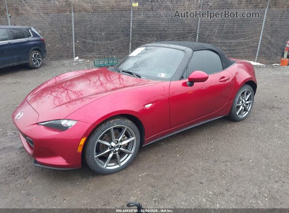JM1NDAD79N0502715 2022 MAZDA MX-5 MIATA Красный Передняя левая четверть