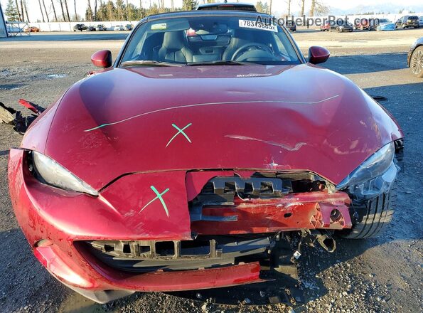 JM1NDAD79N0508546 2022 MAZDA MX-5 Красный Вид спереди