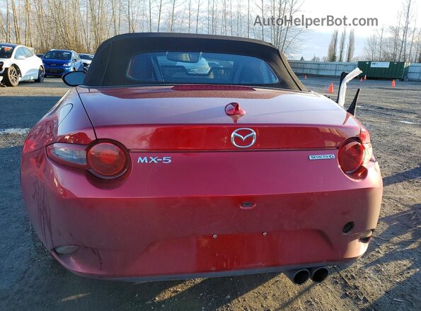 JM1NDAD79N0508546 2022 MAZDA MX-5 Красный Вид сзади