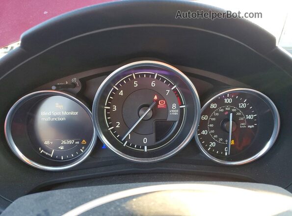JM1NDAD79N0508546 2022 MAZDA MX-5 Красный Вид щитка приборов