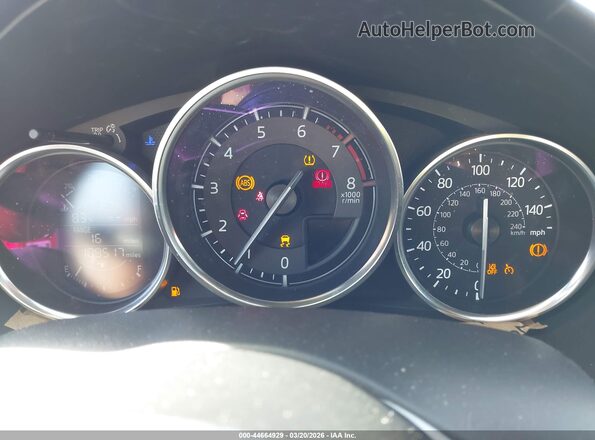 JM1NDAD7XG0102679 2016 MAZDA MX-5 MIATA Красный Вид задних сидений