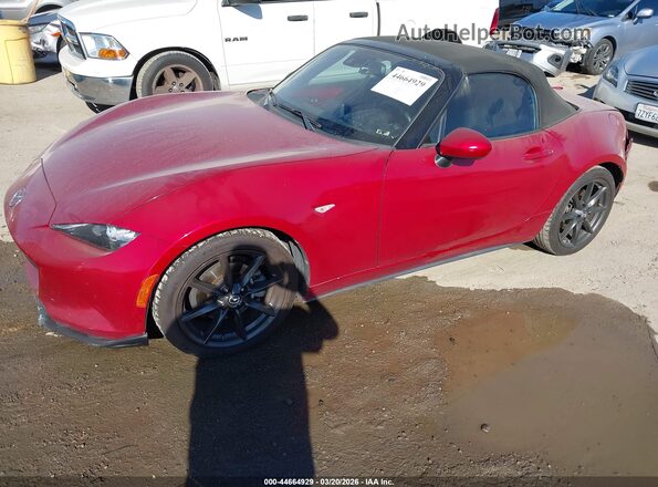 JM1NDAD7XG0102679 2016 MAZDA MX-5 MIATA Красный Передняя левая четверть