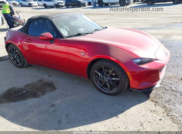 JM1NDAD7XG0102679 2016 MAZDA MX-5 MIATA Красный Передняя правая четверть