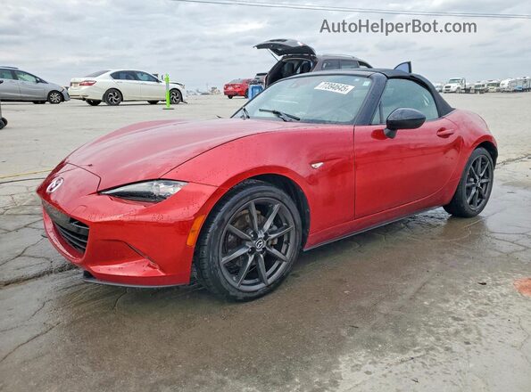 JM1NDAD7XG0119630 2016 MAZDA MX-5 Красный Передняя левая четверть