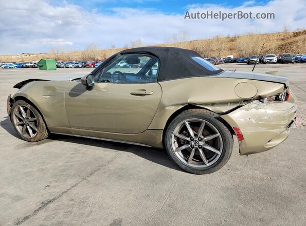 JM1NDAD7XP0552140 2023 MAZDA MX-5 Желто-коричневый Задняя левая четверть