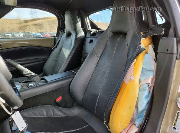 JM1NDAD7XP0552140 2023 MAZDA MX-5 Желто-коричневый Вид задних сидений