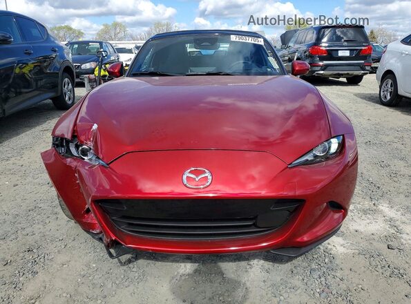 JM1NDAD7XS0657785 2025 MAZDA MX-5 Red წინა ხედი