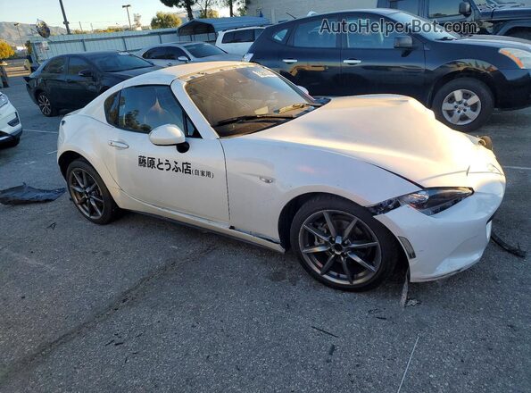 JM1NDAJ75L0417906 2020 MAZDA MX-5 Белый Передняя правая четверть