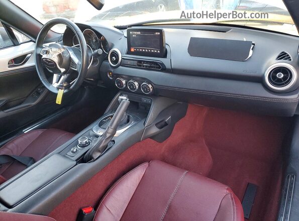 JM1NDAJ75L0417906 2020 MAZDA MX-5 Белый Вид панели приборов
