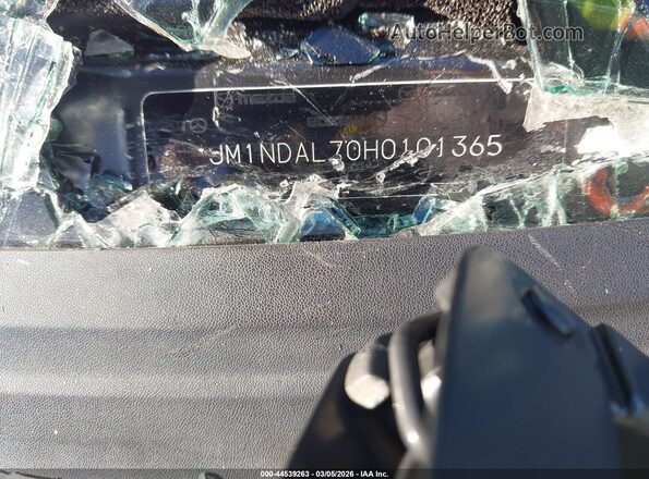 JM1NDAL70H0101365 2017 MAZDA MX-5 MIATA RF Серый Вид подкапотного пространства