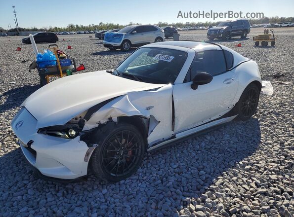 JM1NDAL70R0605402 2024 MAZDA MX-5 Белый Передняя левая четверть