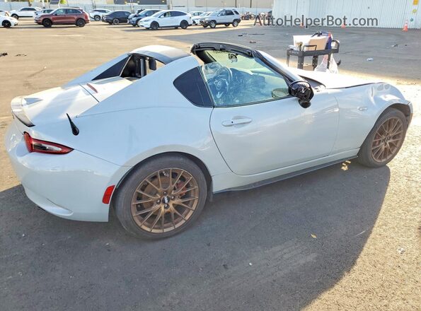 JM1NDAL72J0200792 2018 MAZDA MX-5 Silver Tył prawy