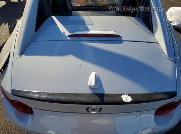 JM1NDAL72J0200792 2018 MAZDA MX-5 Silver Widok tylnych siedzeń