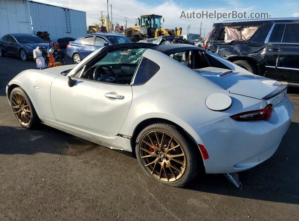 JM1NDAL72J0200792 2018 MAZDA MX-5 Silver Tył lewy