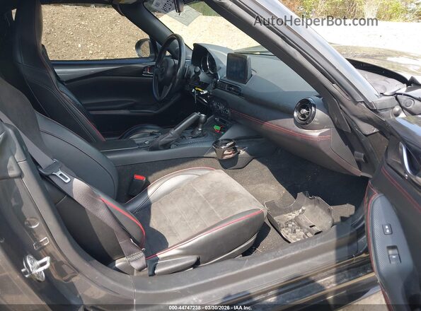JM1NDAL76K0307605 2019 MAZDA MX-5 MIATA RF Серый Вид салона спереди
