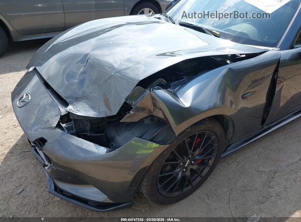 JM1NDAL76K0307605 2019 MAZDA MX-5 MIATA RF Серый Вид спереди