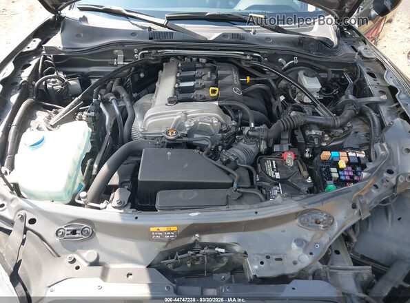 JM1NDAL76K0307605 2019 MAZDA MX-5 MIATA RF Серый Вид сзади