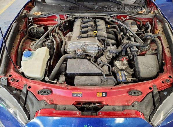 JM1NDAM70K0304326 2019 MAZDA MX-5 Синий Вид задней части салона
