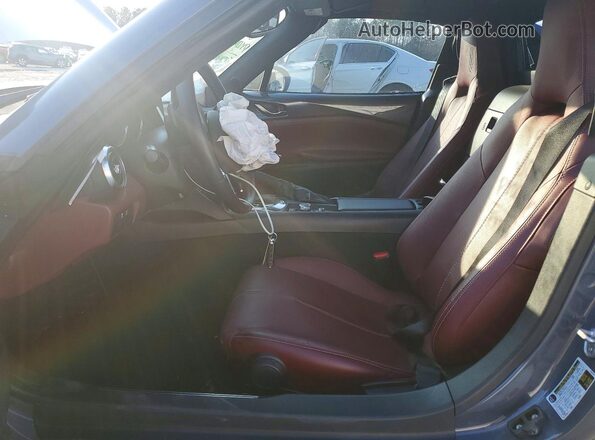 JM1NDAM70L0418330 2020 MAZDA MX-5 Серый Вид салона спереди