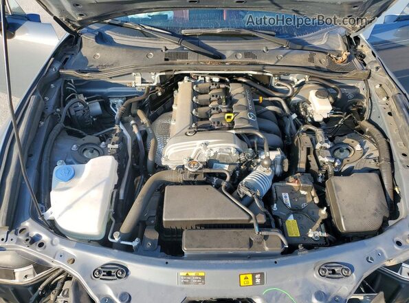 JM1NDAM70L0418330 2020 MAZDA MX-5 Серый Вид задней части салона