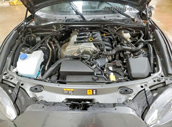 JM1NDAM70M0459445 2021 MAZDA MX-5 Charcoal Вид задньої частини салону