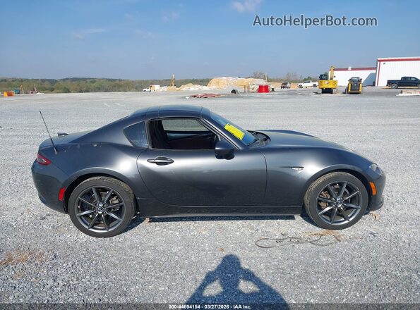 JM1NDAM71H0102782 2017 MAZDA MX-5 MIATA RF Gray Vista interior de 360 grados