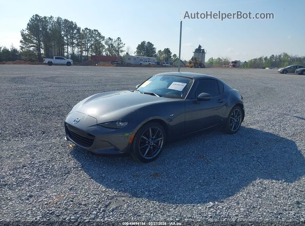 JM1NDAM71H0102782 2017 MAZDA MX-5 MIATA RF Gray Vista tres cuartos delantera izquierda