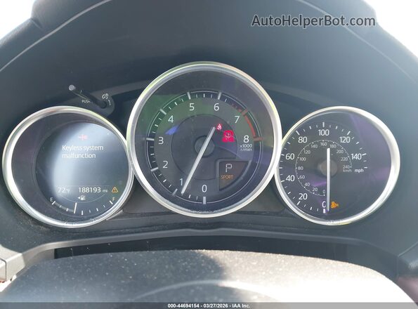 JM1NDAM71H0102782 2017 MAZDA MX-5 MIATA RF Gray Vista de los asientos traseros